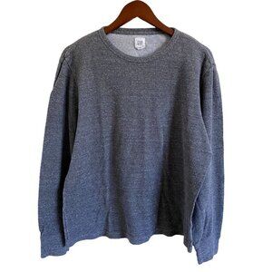 Gap Men's 100% Cotton Sweater | Gray | Size Large